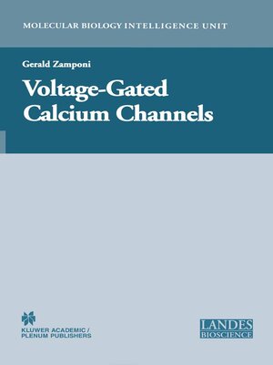 cover image of Voltage-Gated Calcium Channels